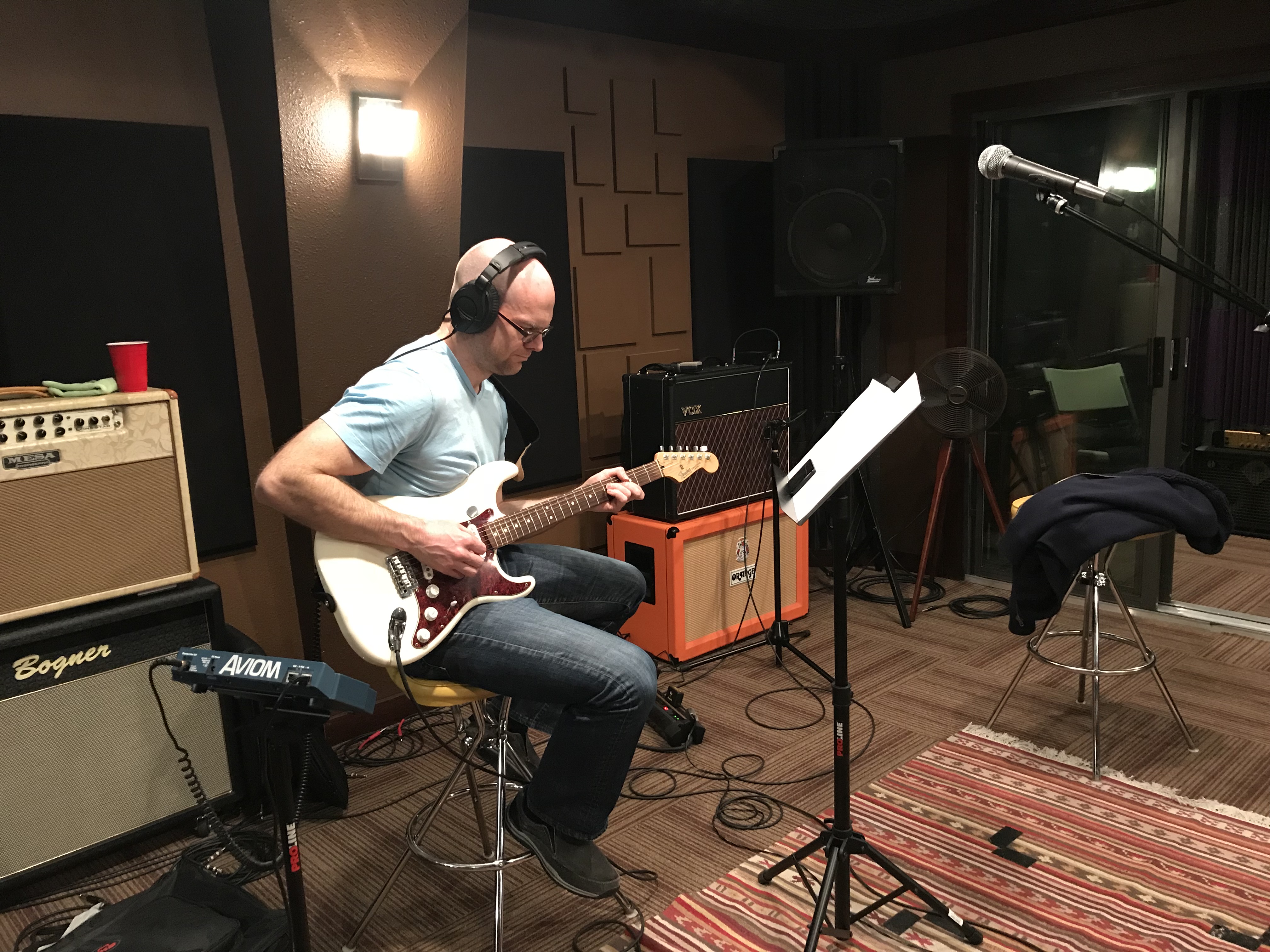 Andy Roller Tracking Guitar 2018