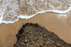 Lava Rock Ocean Sand